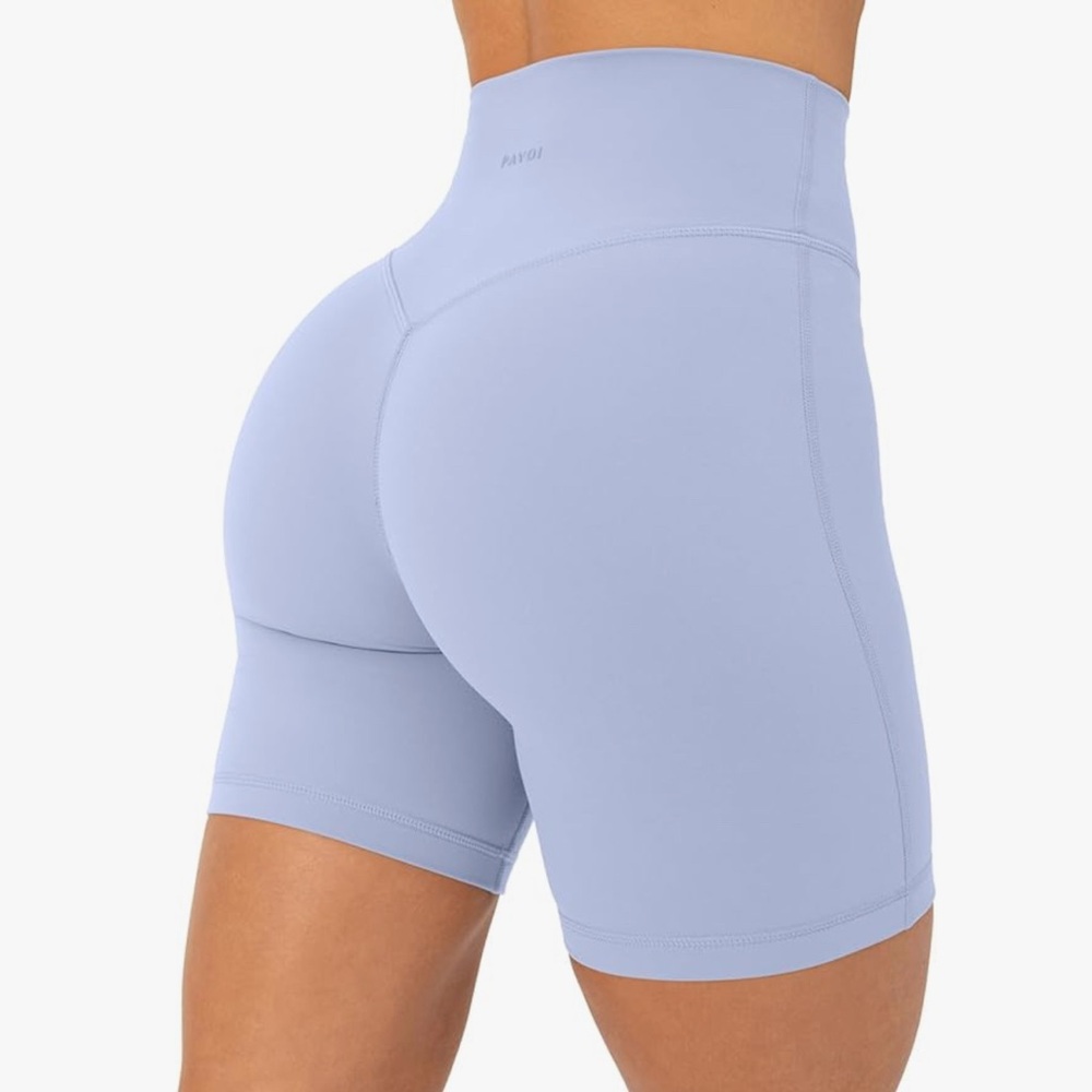 PAVOI ACTIVE Buttery Soft Yoga Workout Shorts for Women